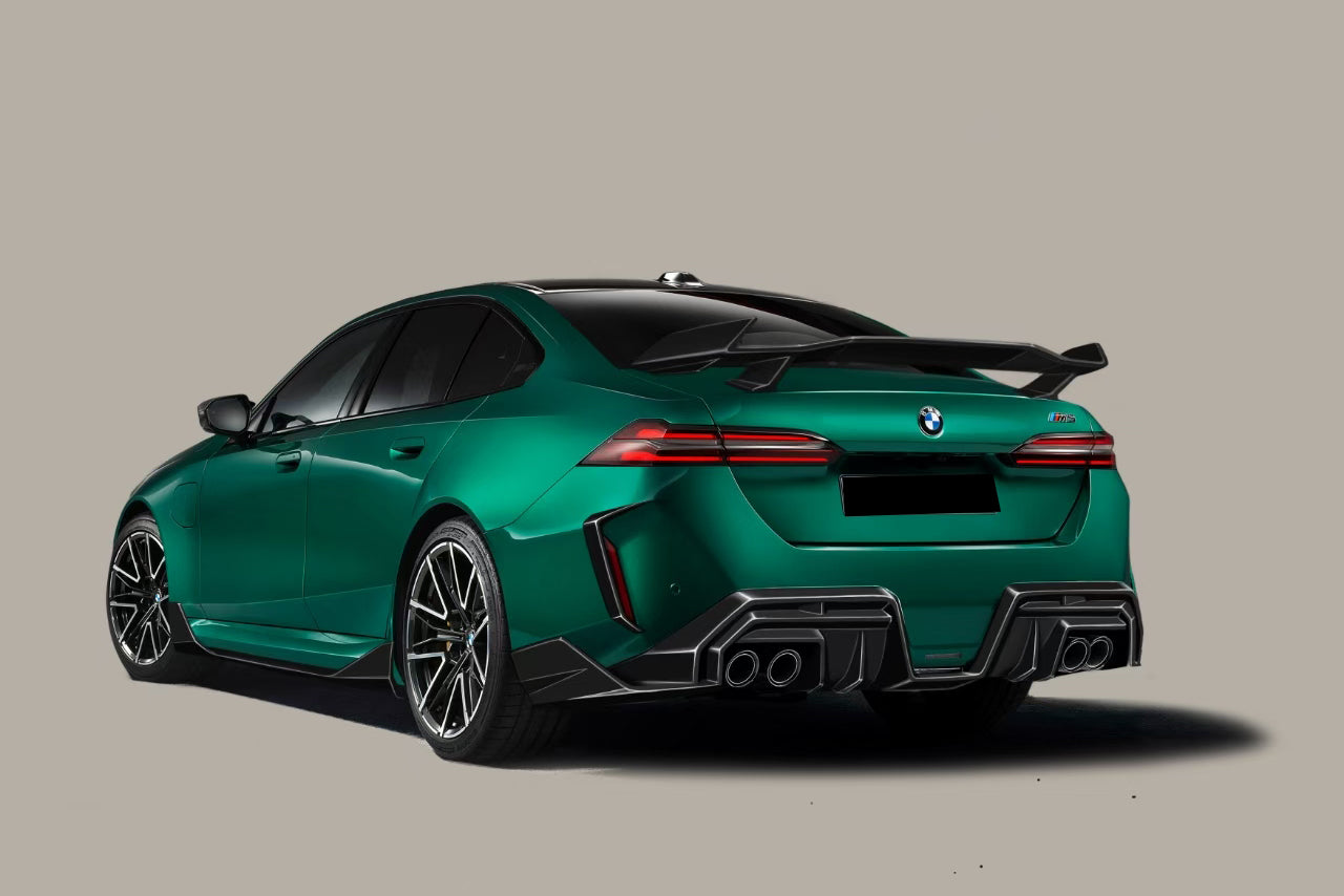 2024-UP BMW G90 M5 AD Style Autoclave Carbon Fiber Trunk Wing Spoiler