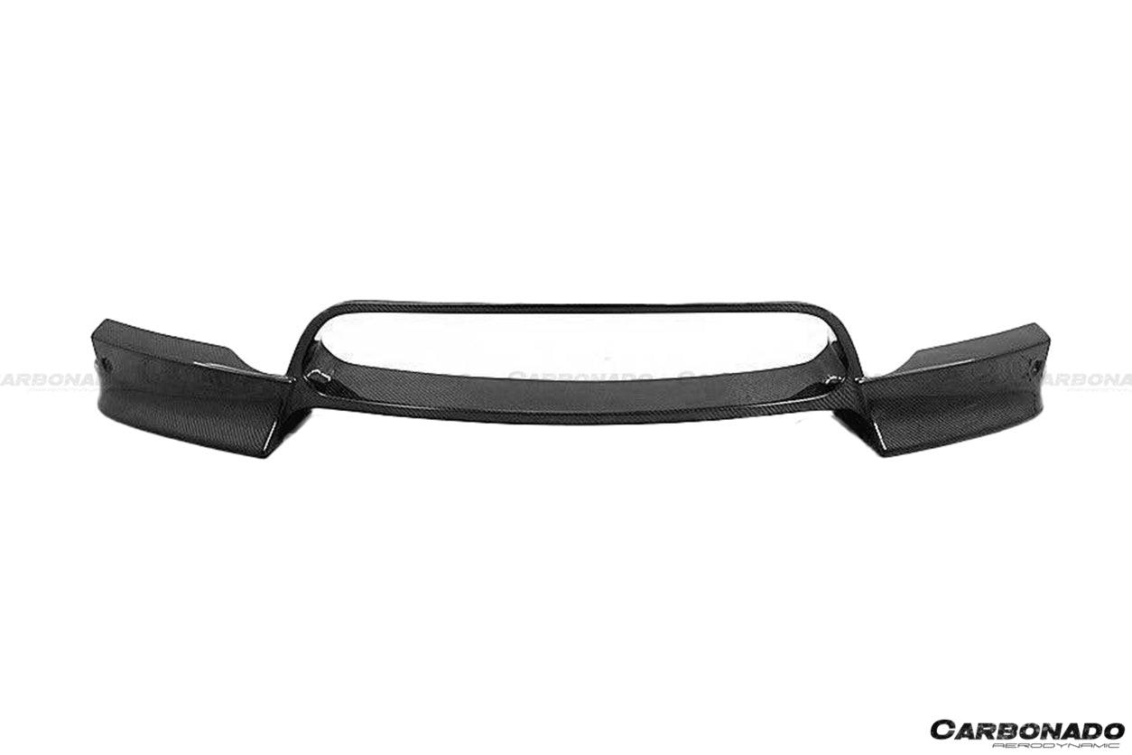2009-2014 BMW E70 E71 X5M X6M AK Style Carbon Fiber Front Lip - Carbonado Aero