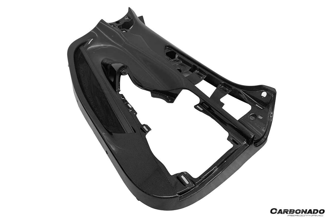2020-UP Ferrari SF90 Stradale OE Style Dry Carbon Fiber Door Panel Interior Replacement