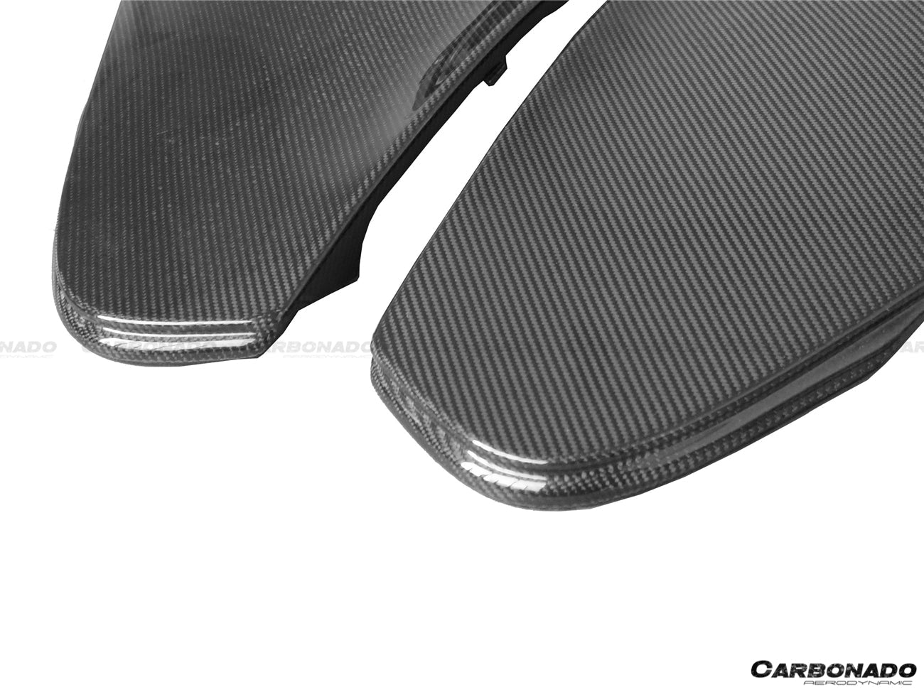 2014-2017 McLaren 650s Carbon Fiber Front Bumper Side Splitter