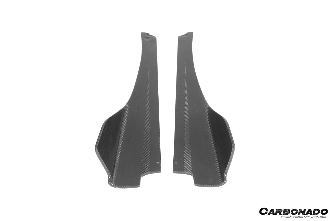 2017-2022 McLaren 720S Spider Coupe VRS Style Autoclave Carbon Fiber Side Skirts