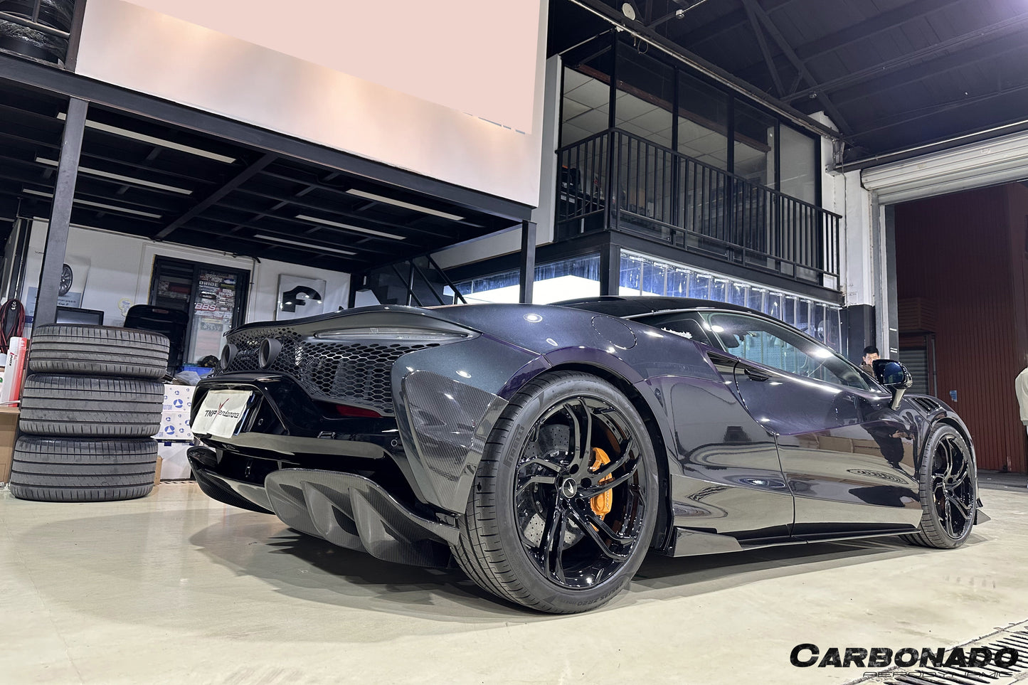 2023-UP McLaren Artura Coupe | Spider NVT Style Autoclave Carbon Fiber Side Skirts