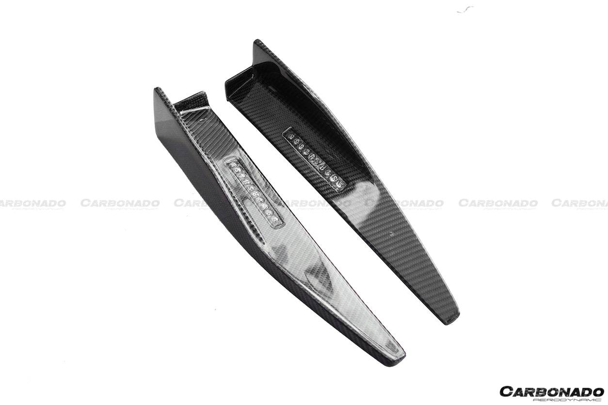 2014-2017 Ford Mustang Rsh Style Side Skirts Winglets - Carbonado Aero