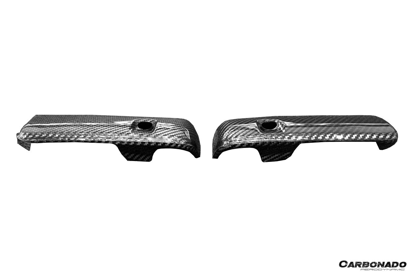 2020-2024 Porsche 911 992.1 Turbo S And Turbo S Cabriolet 9D Style Autoclave Carbon Fiber Front Bumper Air Vent Trim