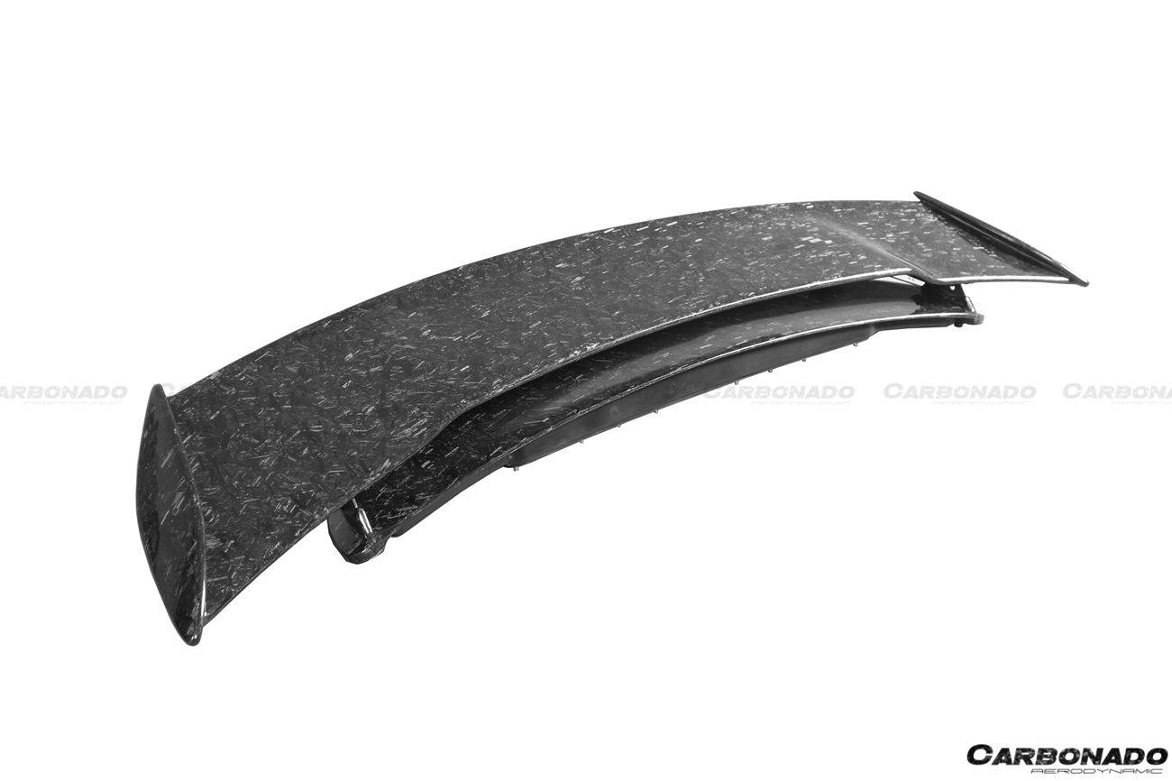 2010-2015 Mercedes Benz W197 SLS AMG BKSS Style Carbon Fiber Trunk Spoiler - Carbonado Aero