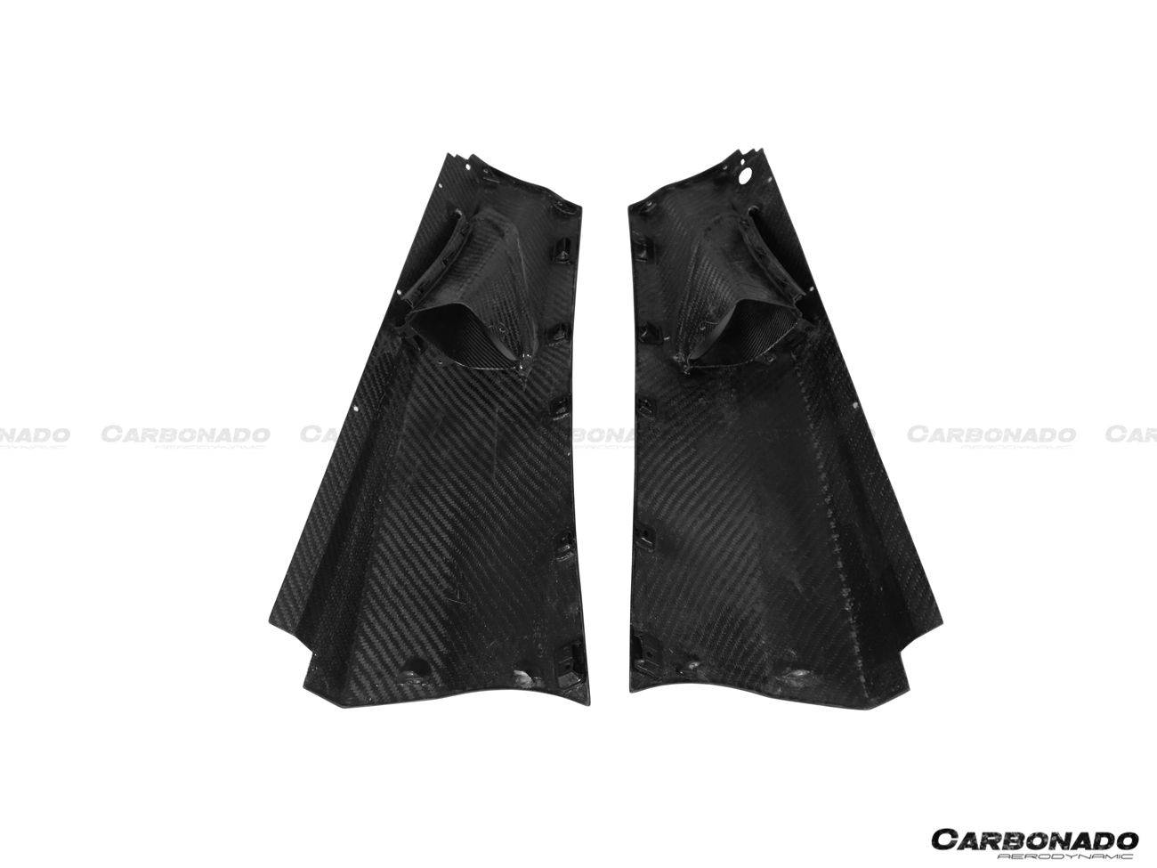 2017-2022 McLaren 720s OEM Style Carbon Fiber Side Skirts - Carbonado Aero