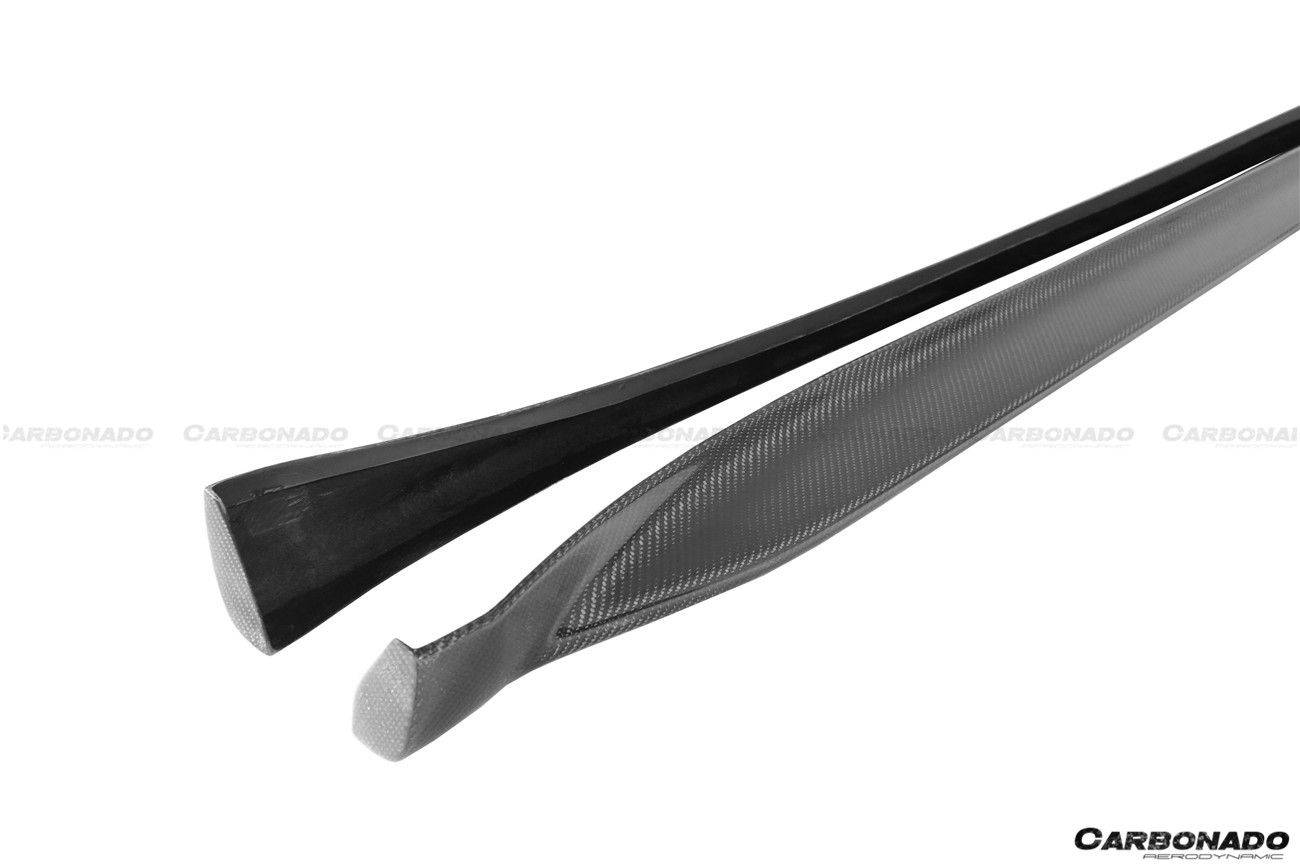 2019-2023 Porsche 911 992 Carrera/S/4/4S/Targa/Cabriolet GT3 Style Side Skirts - Carbonado Aero