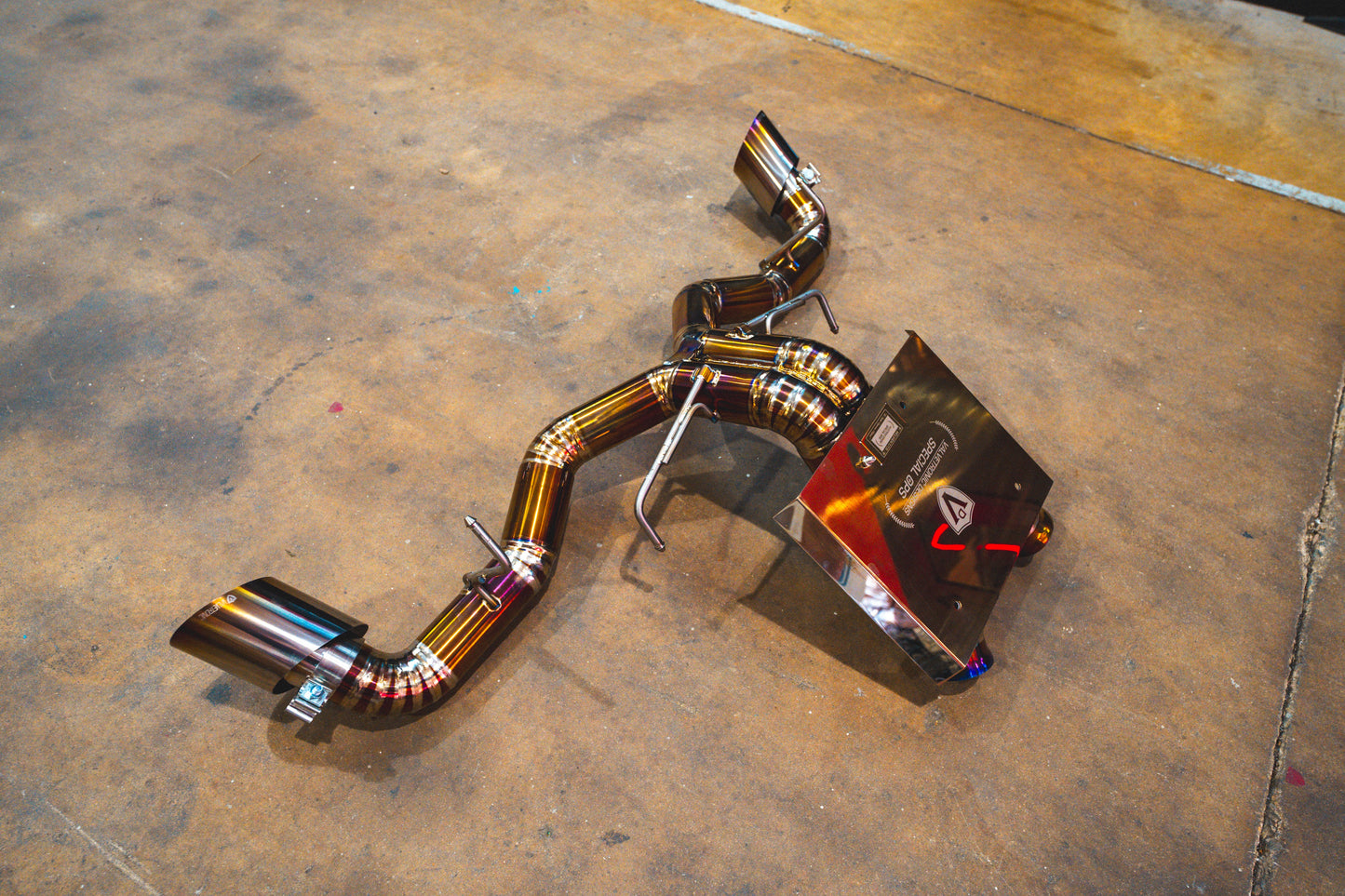 Valvetronic Design Mclaren 570S / 620R F1 Race Exhaust System