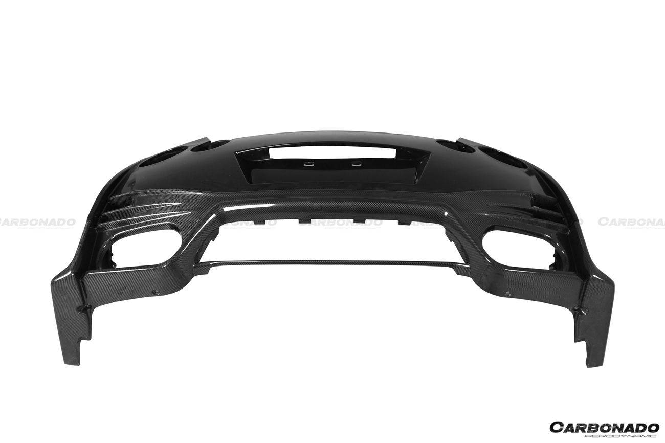 2008-2022 Nissan GTR R35 CBA/DBA/EBA NISMO Style Rear Bumper - Carbonado Aero