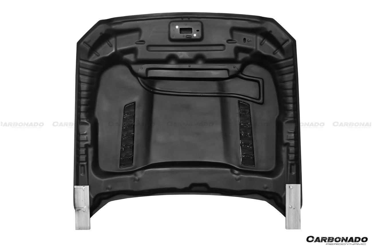 2014-2017 Ford Mustang GT/V6 TRU Style Carbon Fiber Hood - Carbonado