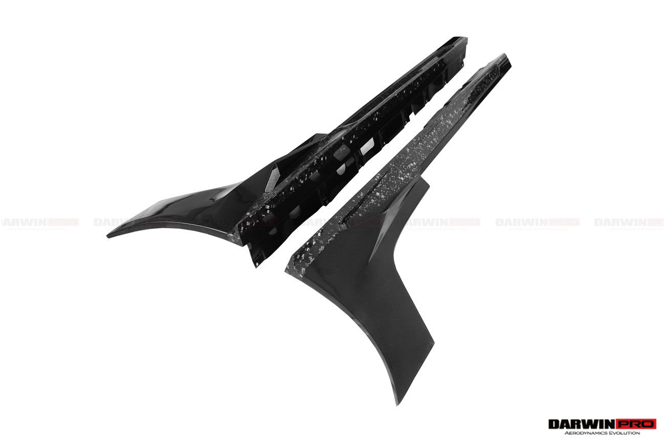 2016-2018 Audi R8 Coupe & Spyder iMPII Carbon Fiber Side Skirts Add on