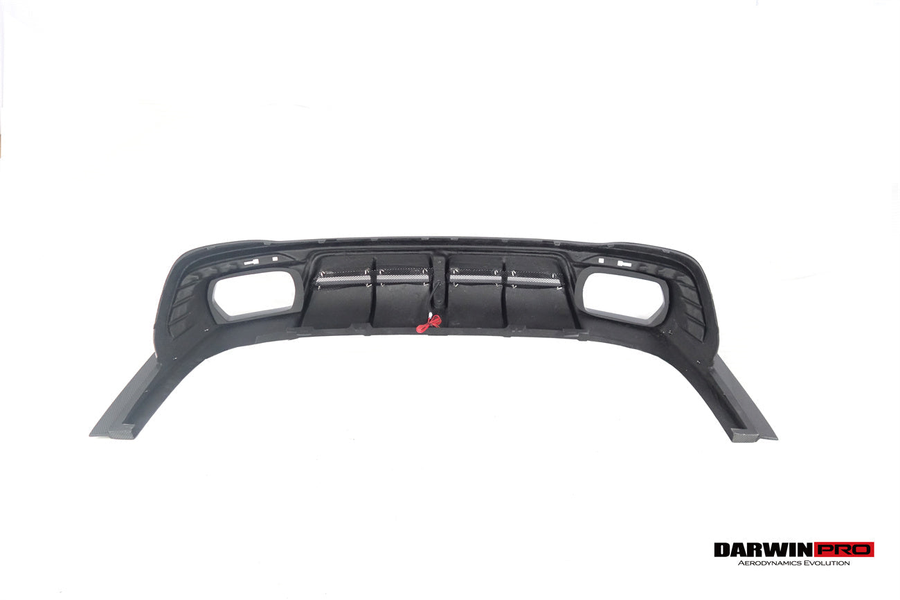DarwinPRO 2020-2025 Audi S4 Avant B9.5 BKSS Style Carbon Fiber Rear Diffuser with exhasut tips