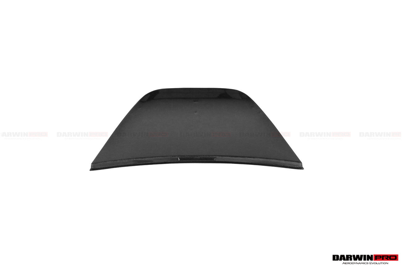 2019-2023 Ferrari F8 Coupe OE Style Autoclave Carbon Fiber Engine compartment outside cover - DarwinPRO Aerodynamics