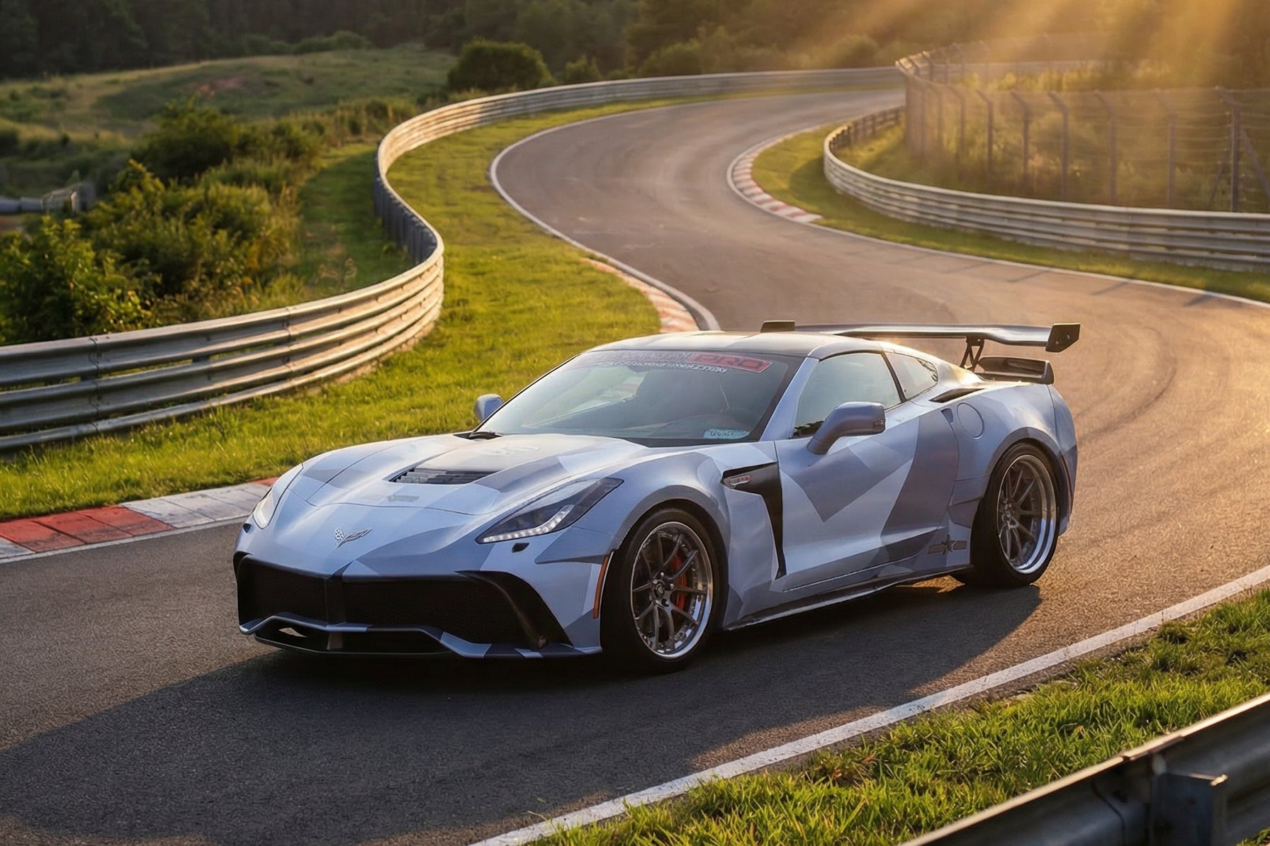 2013-2017 Corvette C7 Z51 BKSS Style Full Wide Body Kit – EUDM