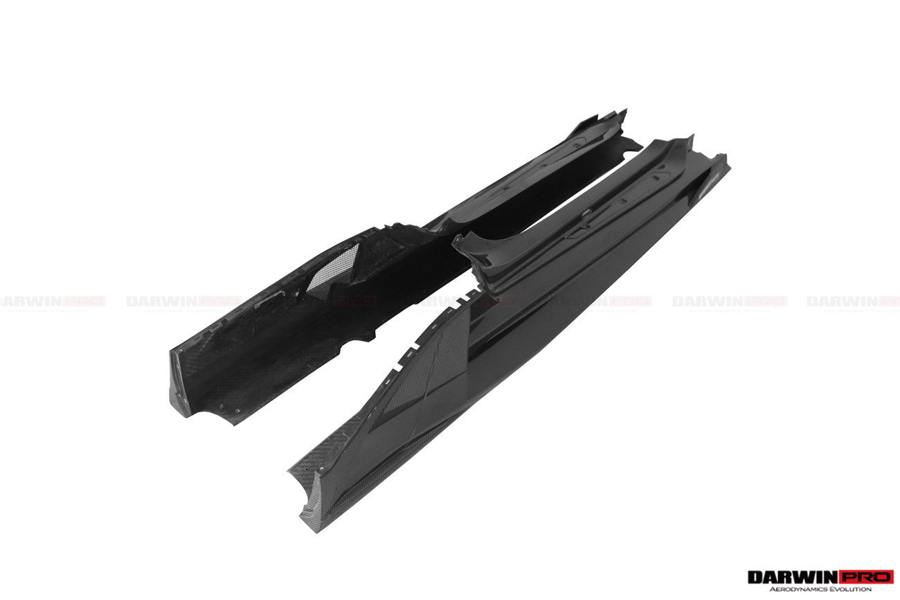 2015-2022 Lamborghini Huracan LP610/LP580/EVO BKSSII Style Side Skirts - DarwinPRO Aerodynamics