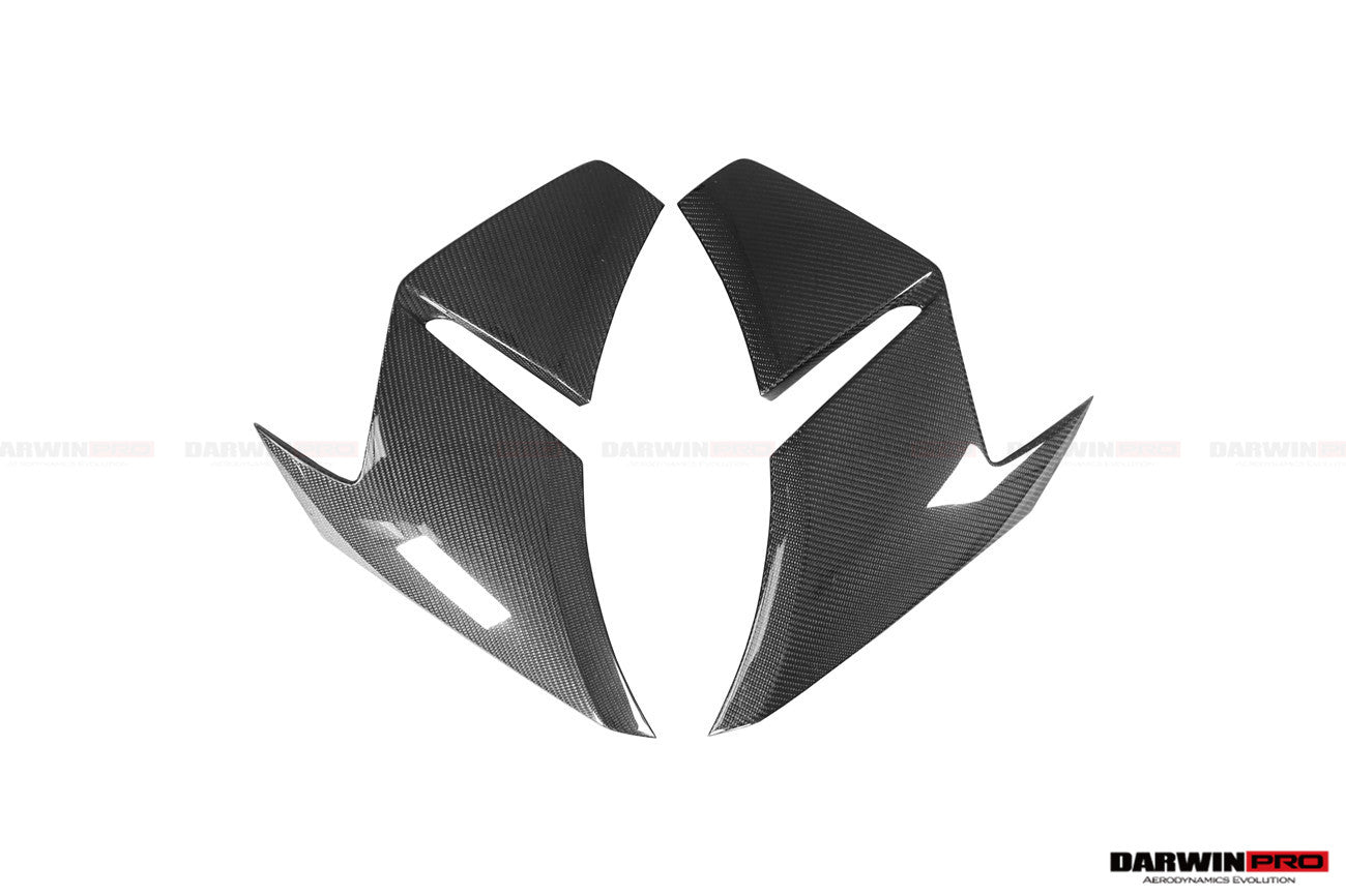2015-2022 Lamborghini Huracan LP610 & LP580 & EVO BKSSII Style Front Wide Fender - DarwinPRO Aerodynamics