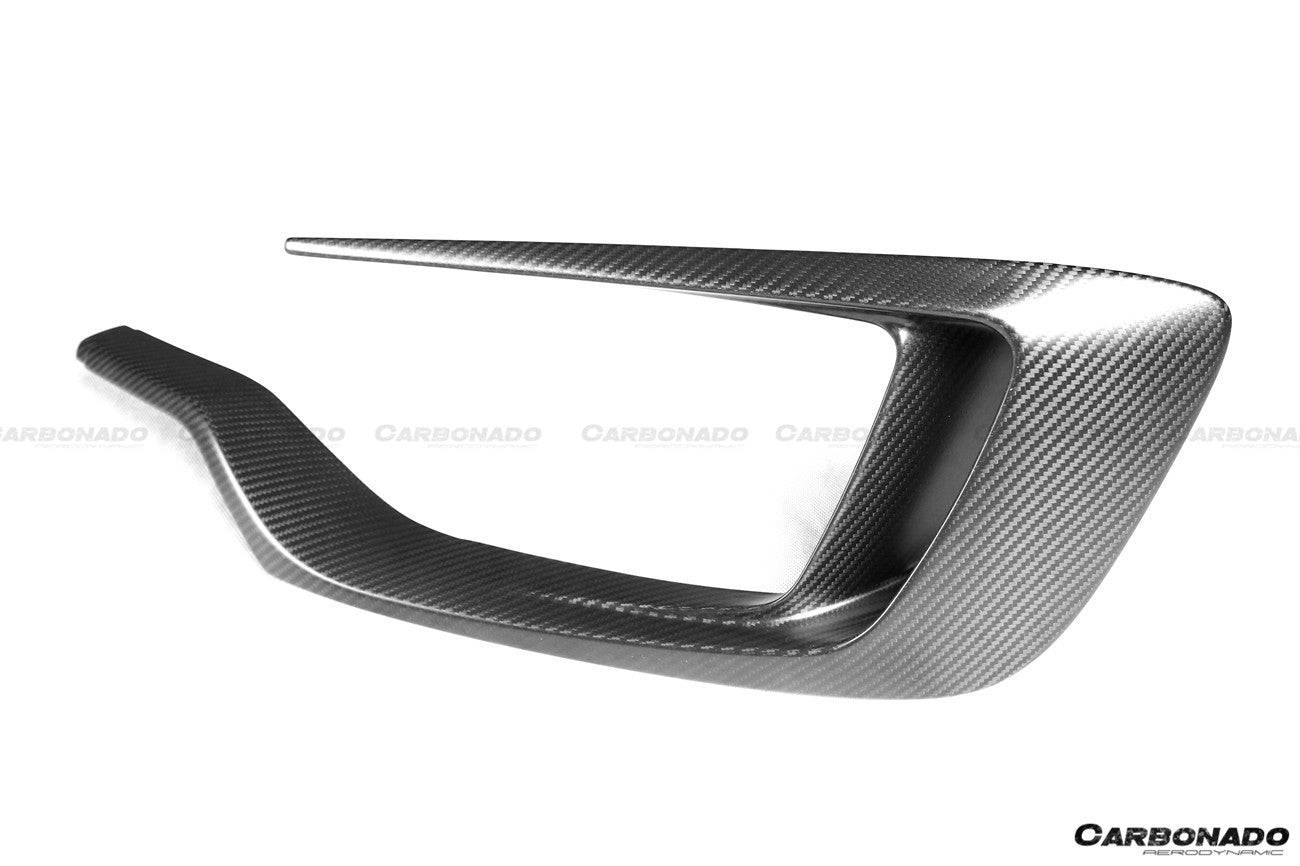 2017-2023 Maserati Levante Modena/GT OD Style Front Bumper Vents Trims - Carbonado Aero