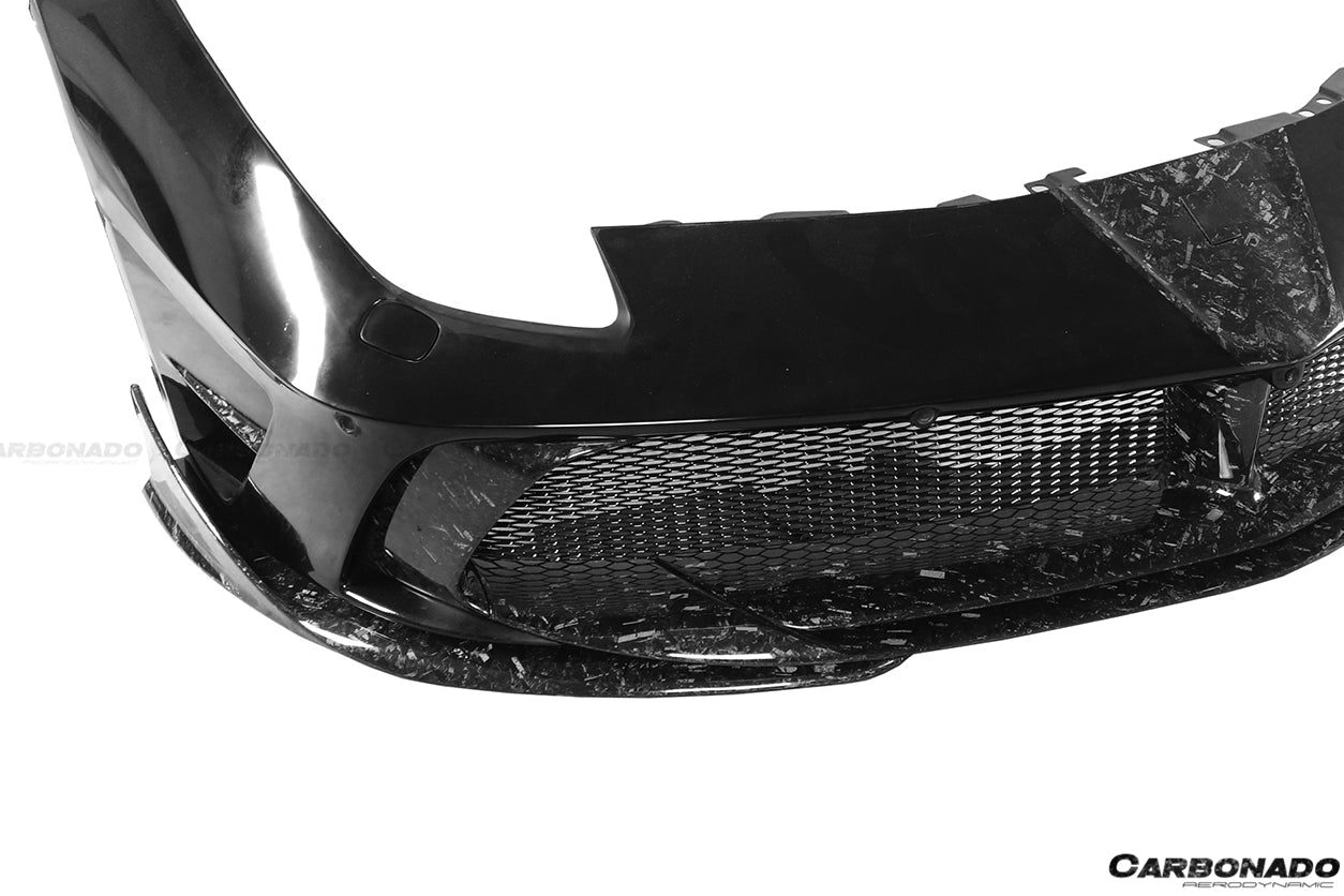 2015-2020 Ferrari 488 GTB/Spyder MSY Style Front Bumper - Carbonado