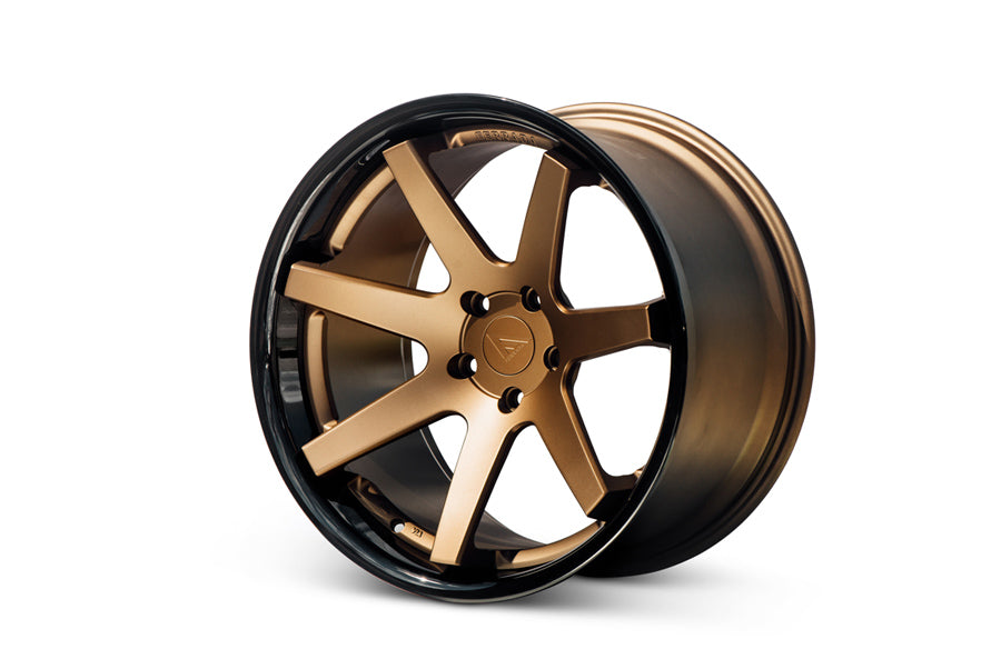 Ferrada FR1 Matte Bronze / Gloss Black Lip wheel