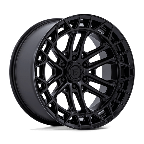 Fuel FC874 Celsius – 17x9 ET-12 6x139.7 Matte Black W/ Gloss Black Lip (Set of 4)
