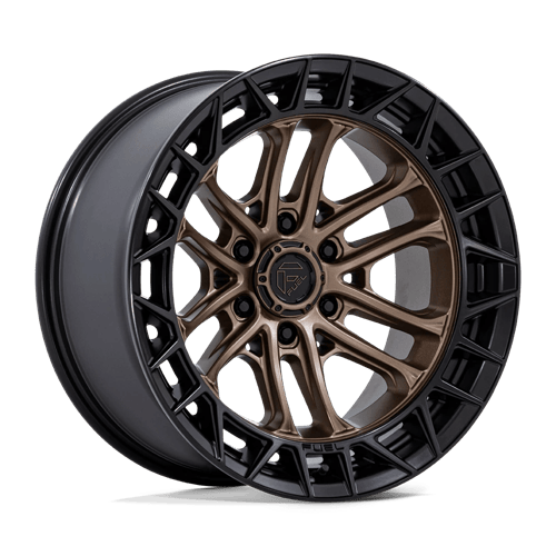 Fuel FC874 Celsius – 20x9 ET+20 6x139.7 Matte Bronze W/ Matte Black Lip (Set of 4)