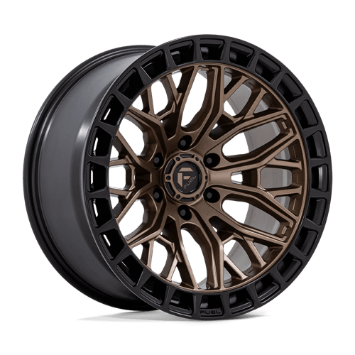 Fuel FC869 Sigma – 22x9.5 ET+18 6x139.7 Matte Bronze W/ Matte Black Lip (Set of 4)