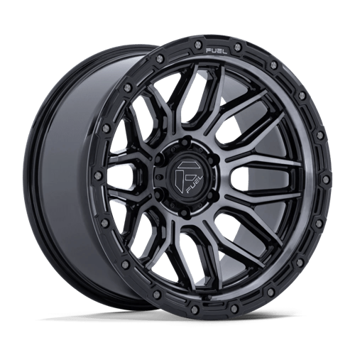 Fuel FC881 Surge – 20x9 ET+20 6x139.7 Gloss Black Machined W/ Gray Tint (Set of 4)