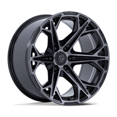 Fuel FC886 Hammerhead – 20x10 ET-18 6x139.7 Gloss Black Dark Tinted Clear (Set of 4)