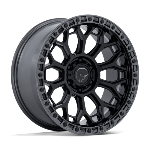 Fuel FC901 Talon – 20x9 ET+20 6x139.7 Gloss Black W/ Gloss Gunmetal Lip (Set of 4)