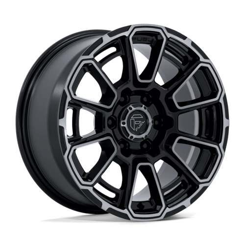 Fuel FC910 Foxhound gloss black dark tinted clear wheel