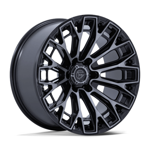 Fuel FC882 Trax – 17x9 ET-12 6x135 Gloss Black W/ Machined Dark Tint Face (Set of 4)