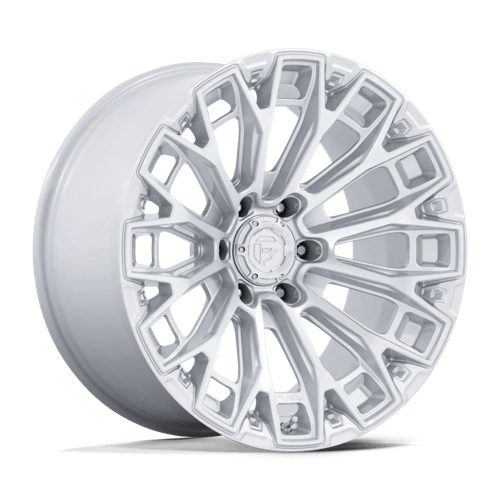 Fuel FC882 Trax – 20x10 ET-18 8x165.1 Gloss Silver W/ Machined Face (Set of 4)