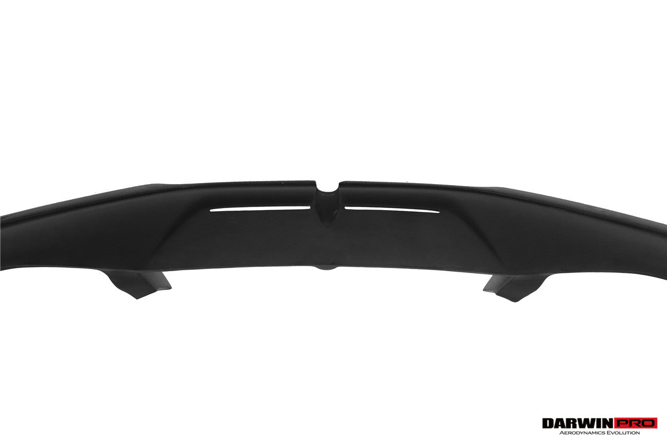DarwinPRO 2022-2025 Ferrari 296 GTB GTS Type F171 iMP Carbon Fiber Front Bumper Lip Splitter With Camera holes - DarwinPRO Aerodynamics