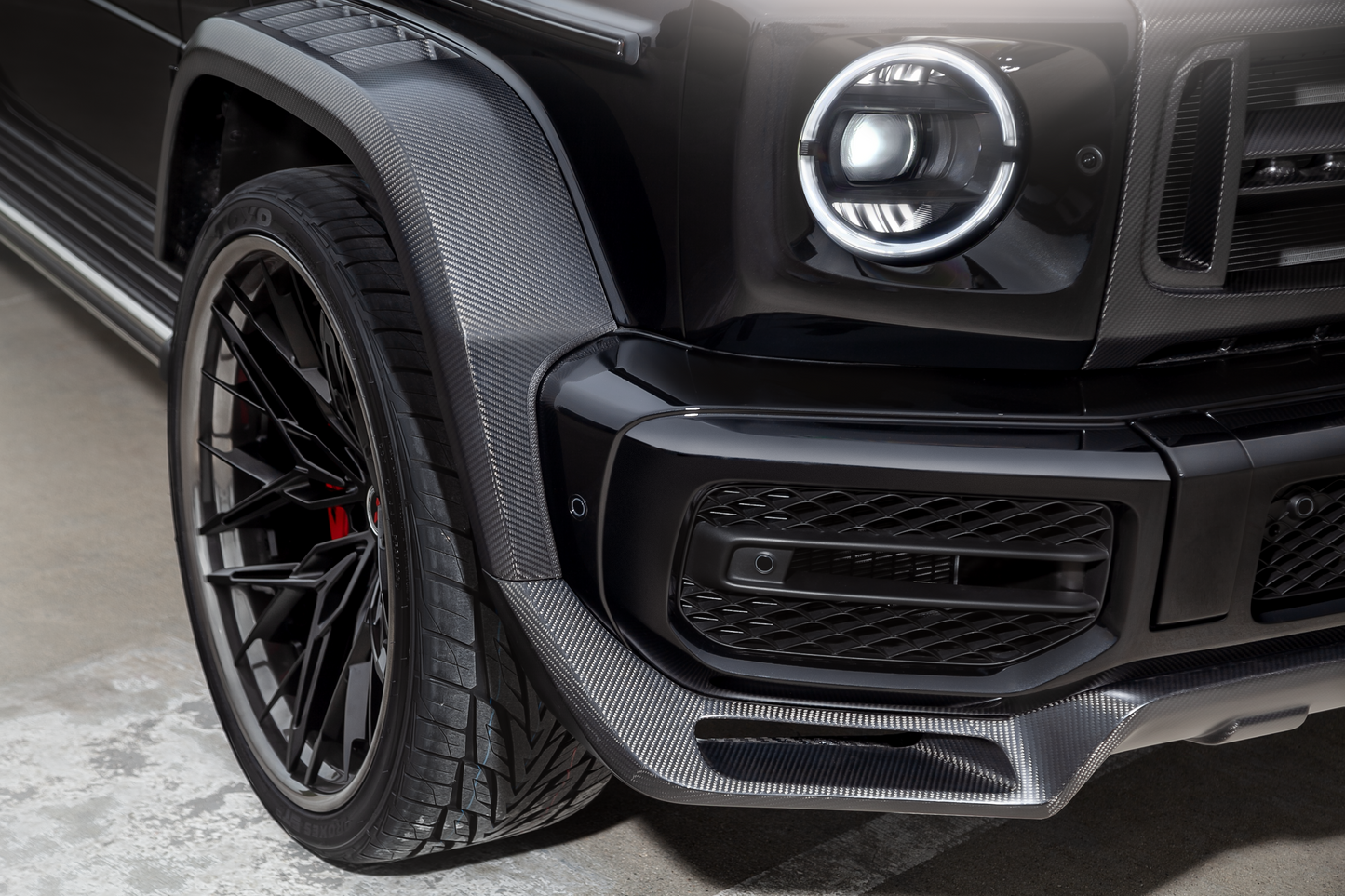 Mercedes Benz G63 AMG Program - Front Lower Spoiler