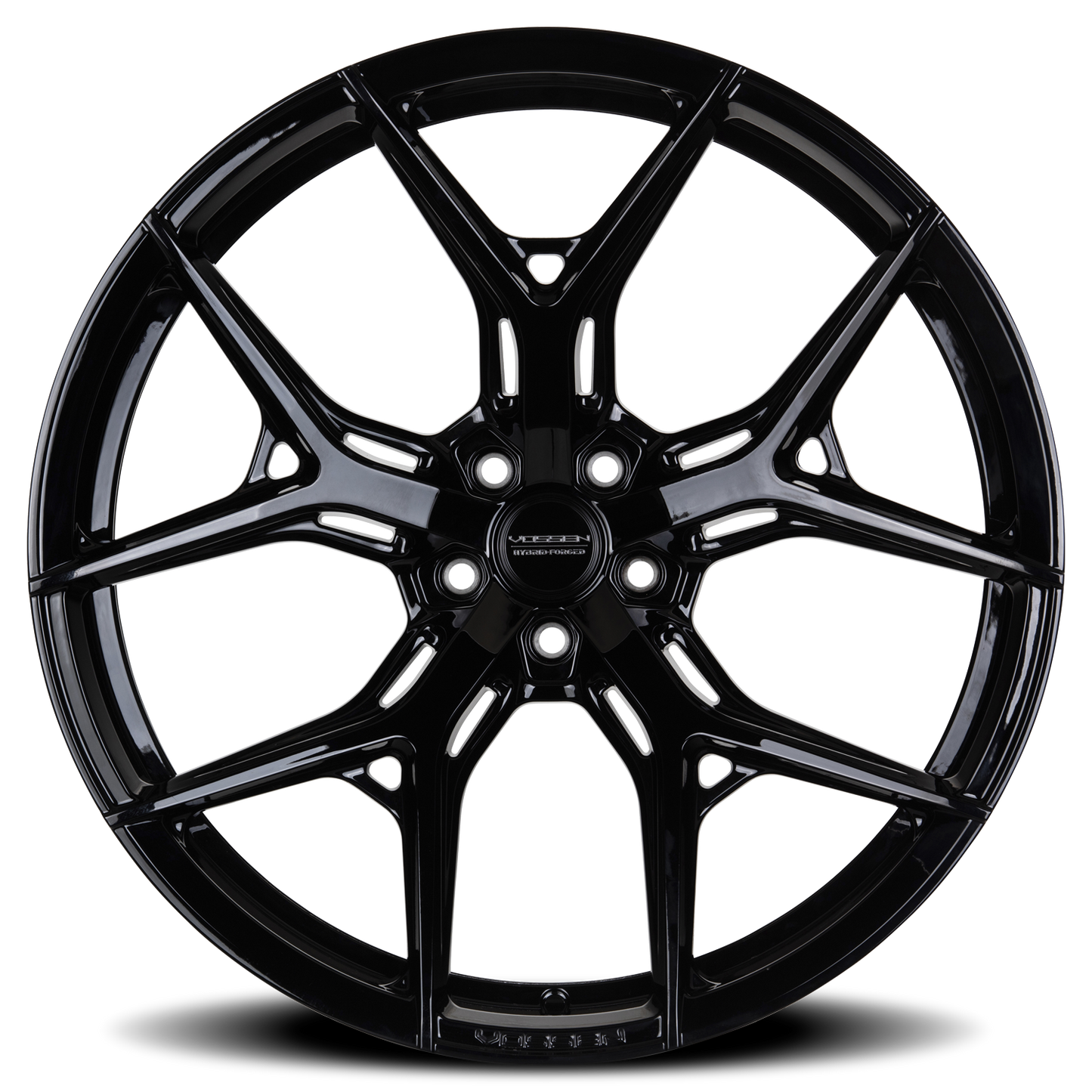 Vossen Wheels HF5 GB 22x9 +25 5x112mm 66.5mm Gloss Black