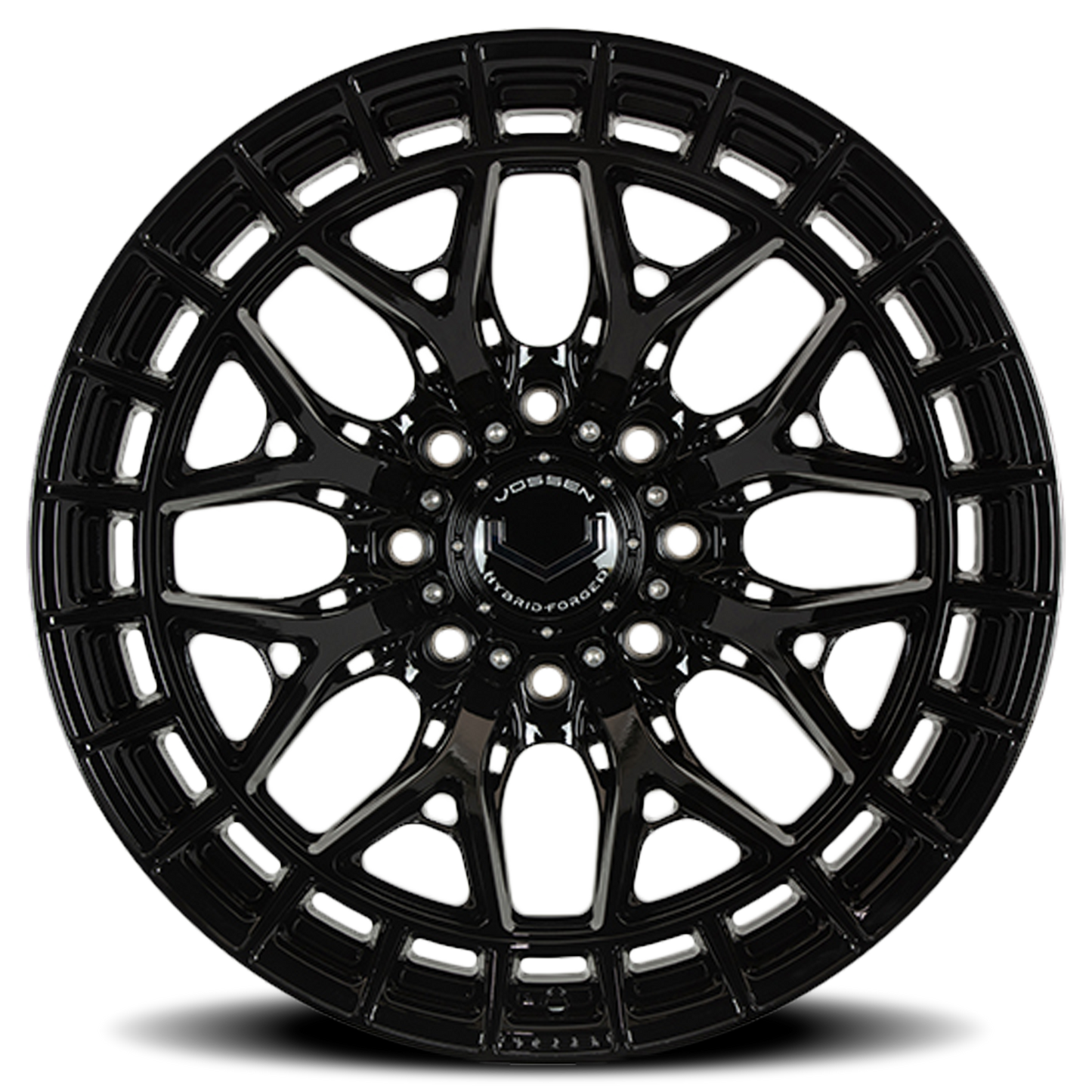 Vossen Wheels HFX1 GB 22x10 -18 8x165.1mm 125.1mm Gloss Black