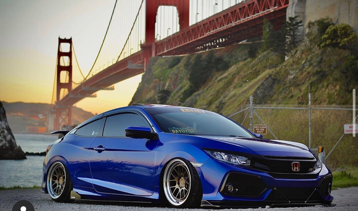 18" Aodhan DS06 Bronze w/ Machine Lip 5x114.3 ( Staggered Setup ) ( Set of 4 )