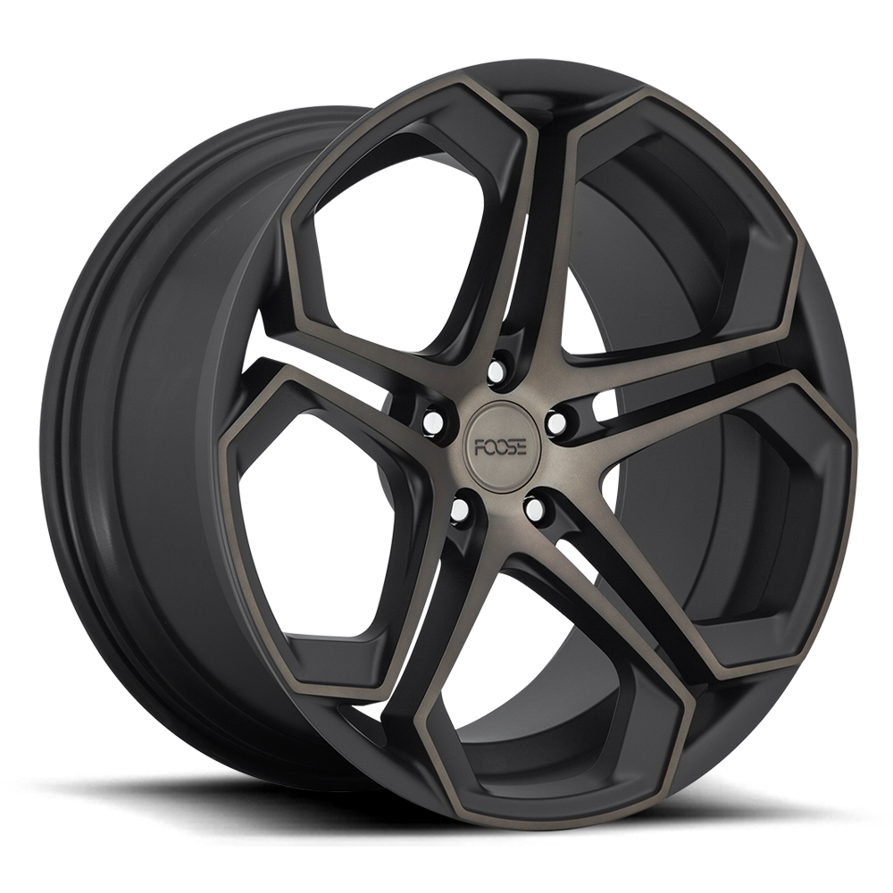 Foose Impala F168 Machined Front 20x10.5 +20 & Rear 20x9 +38 5x115mm 71.5mm ( Staggered Setup ) ( Set of 4 )