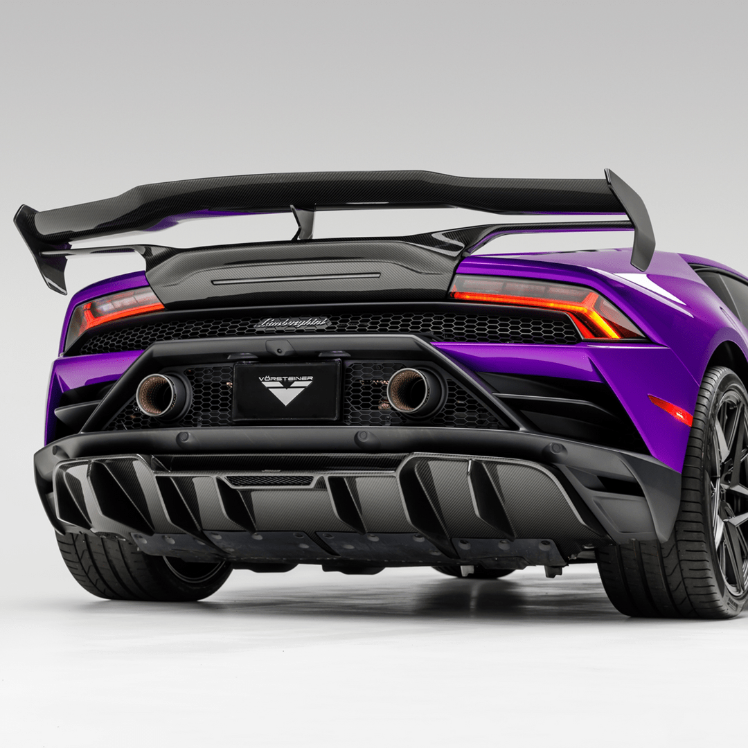 Lamborghini Huracan EVO Monza Edizione Rear Diffuser (2x2 Gloss Carbon)