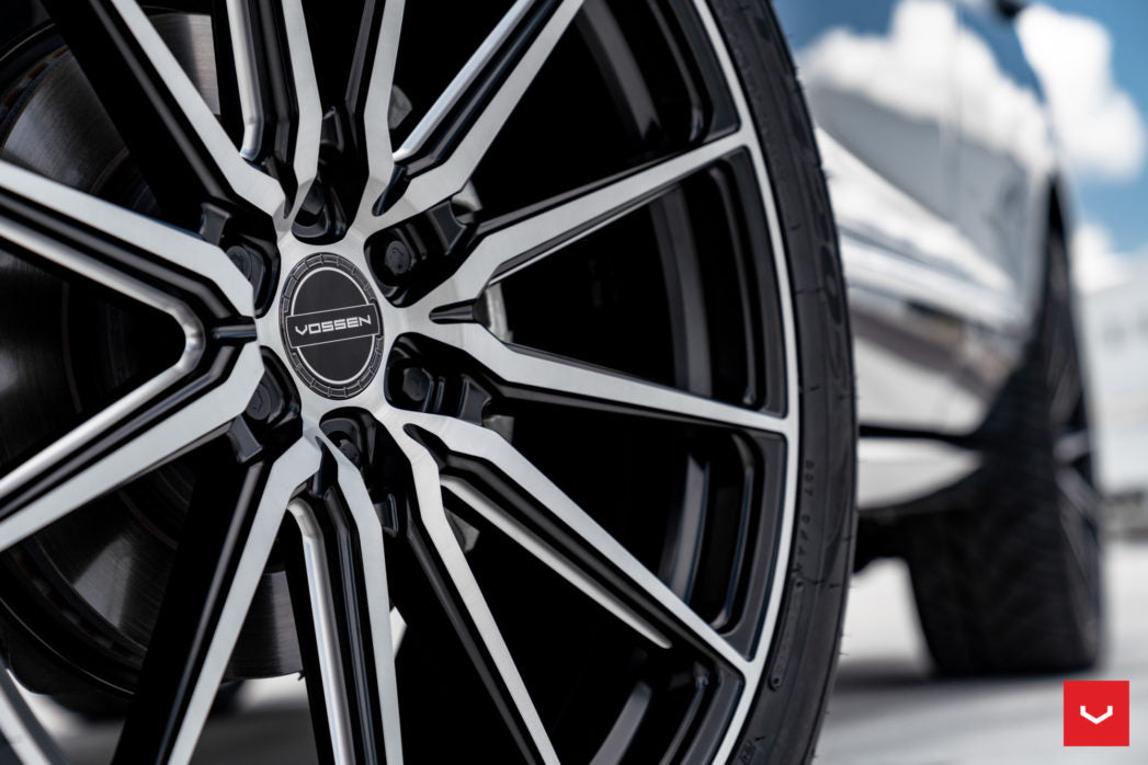 24" Vossen HF6-1 Brushed Matte Black 6x135 ( Set of 4 )
