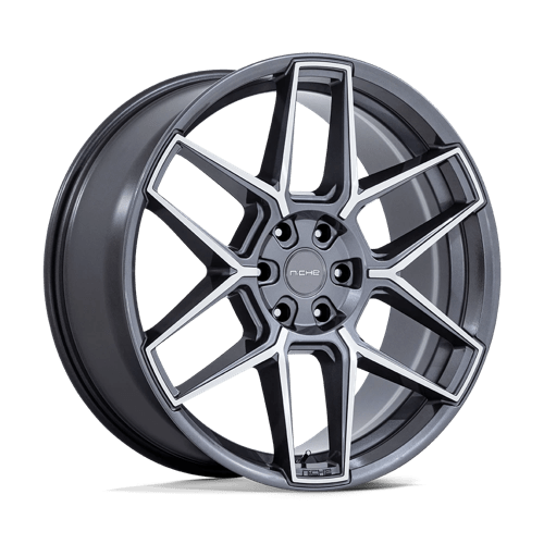 RISE 22X10.5 5X112 66 +38 ANTH MACH-FC