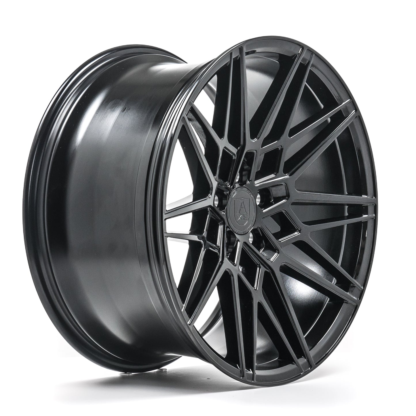 AXE WHEELS CF1 GLOSS BLACK 20x10.5 ET42 5x120 (Square Set of 4)