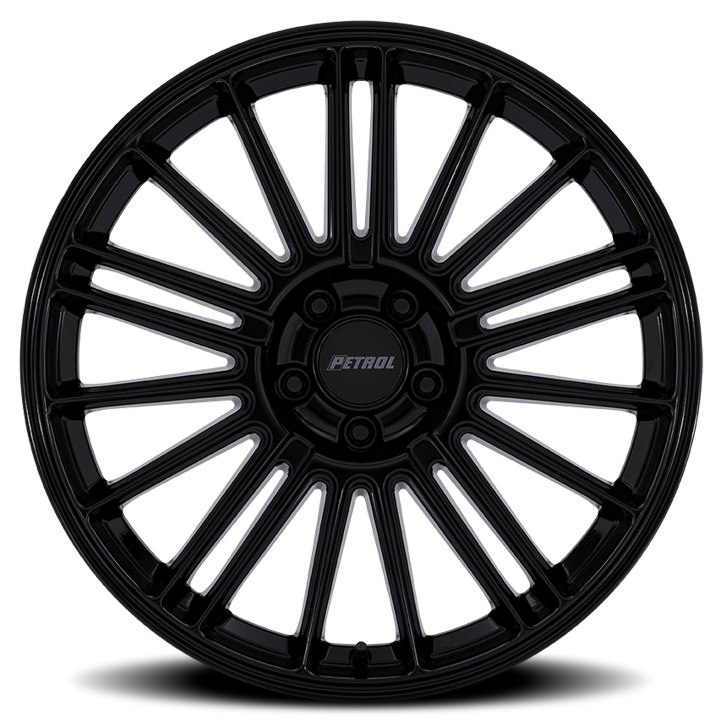 Petrol Wheels P1D GB 17x8 +35 5x100mm 72.56mm Gloss Black