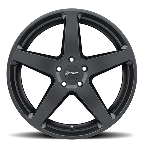Petrol Wheels P2C GB 20x8.5 +35 5x120mm 76.1mm Semi Gloss Black