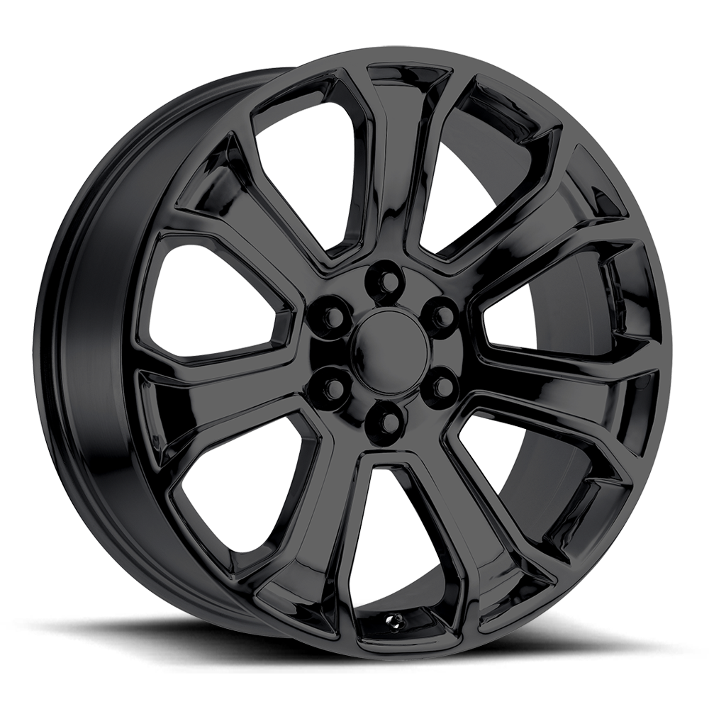 Performance Replica Wheels PR166 GB 20x9 +24 6x139.7mm 78.1mm Gloss Black