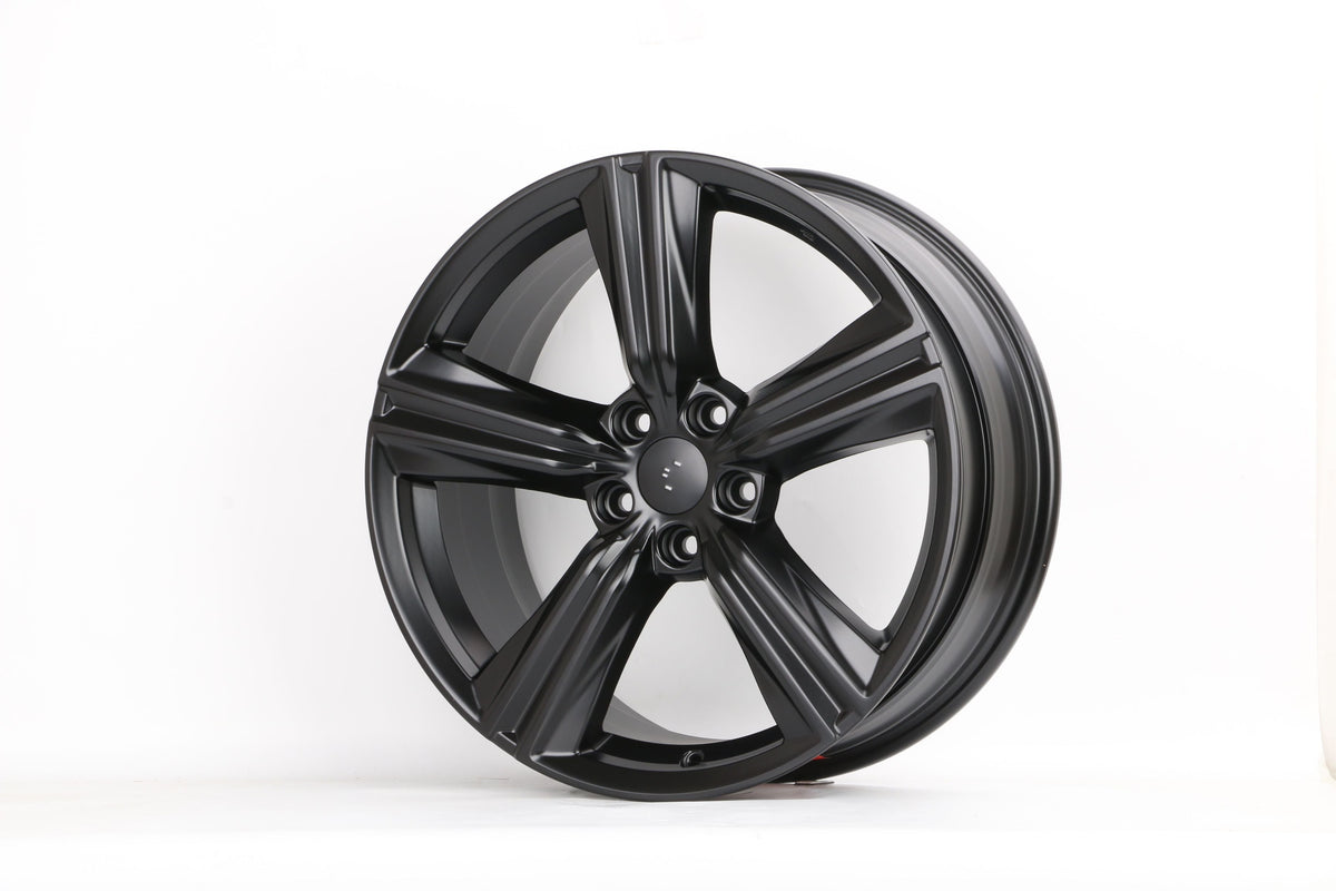 E324 Satin Black 19x8.5 ET50 5.114 - Square Set (4 Wheels)