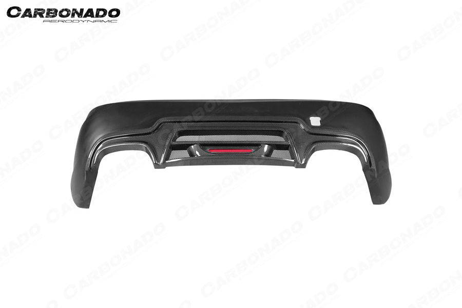 2011-2015 Mercedes Benz SLK CLASS R172 WD Style Rear Bumper - Carbonado Aero