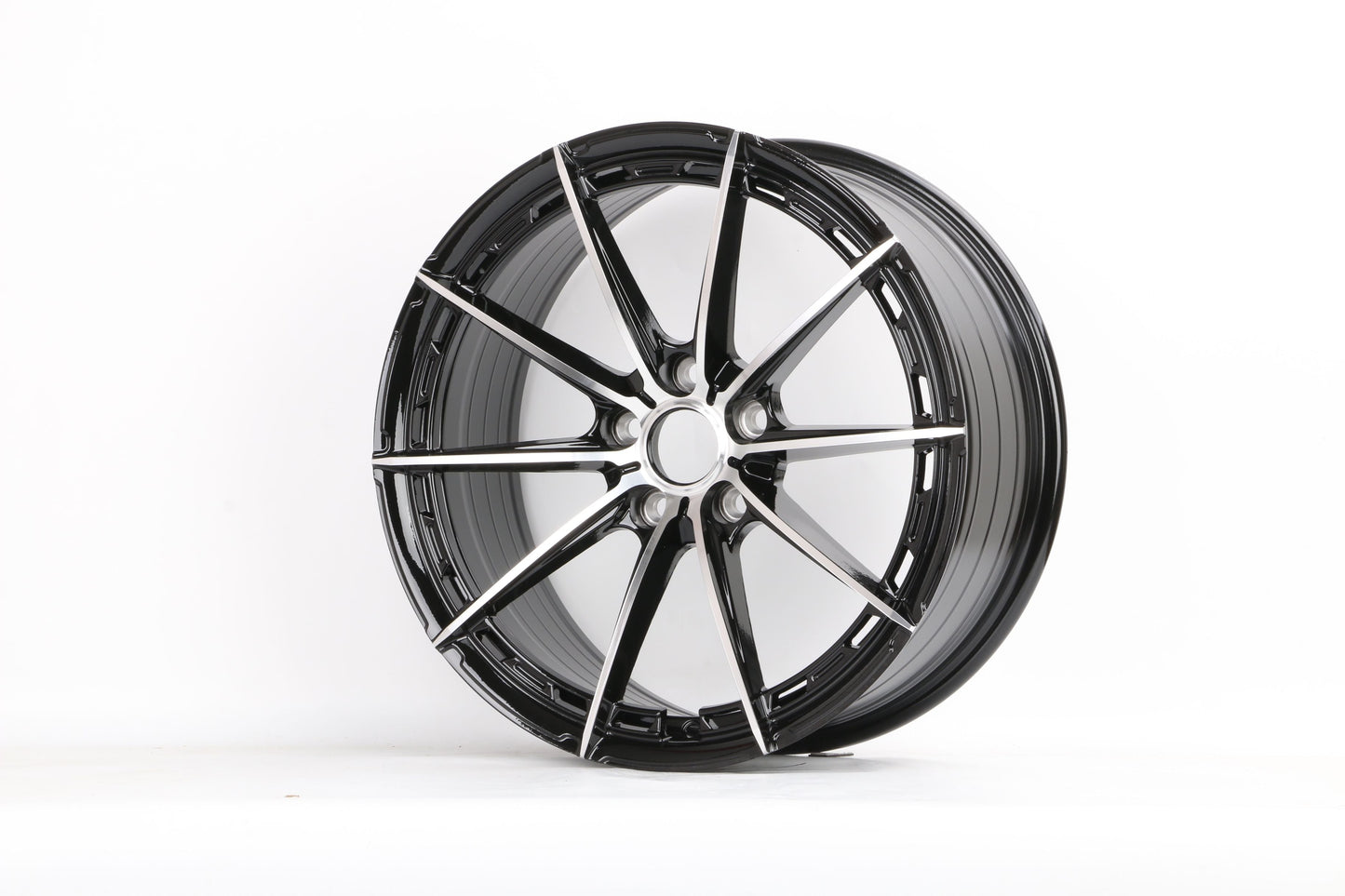 E169 Black Machined Face 19x8.5 ET35 5.114 - Square Set (4 Wheels)
