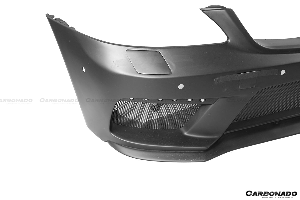 2007-2013 Mercedes Benz W221 S Class BK Style Front Bumper - Carbonado