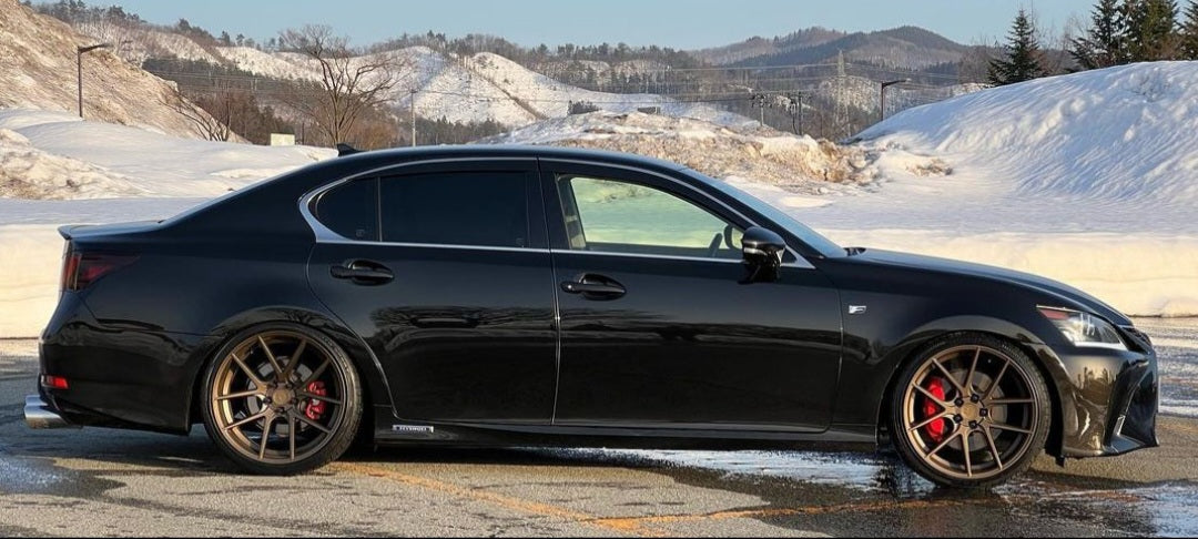 20" Aodhan AFF3 Matte Bronze 5x120 ( Staggered Setup ) ( Set of 4 )